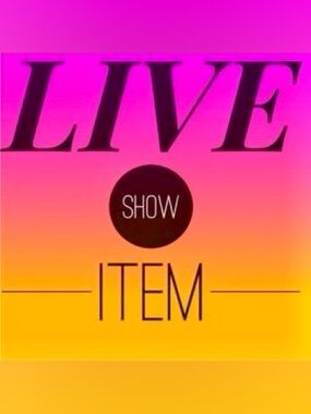 🎉 Unlisted Live Show Item/s! 🥰